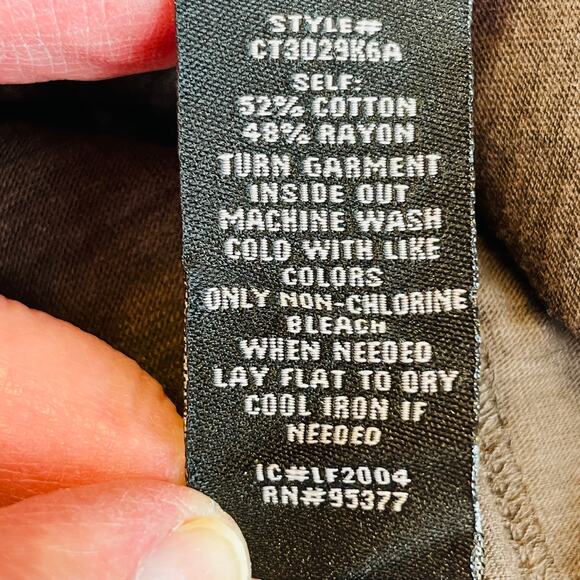 SANCTUARY Alma Brown Black Leopard Print Scoop Neck Cap Sleeve Tee Top XS - Picture 7 of 9